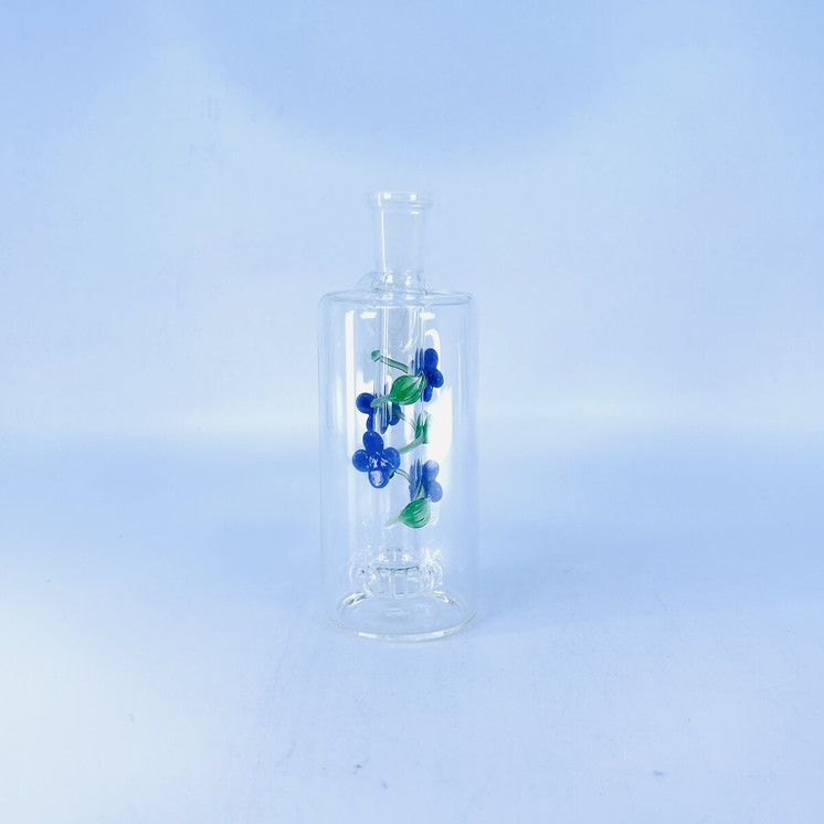 Ash Catcher 45 Degree - 14 Male - 14 Female With Showerhead and Flowers Perc