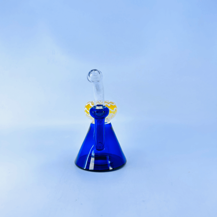 Waterpipe 6" Inches Mini Pyramind - Blue