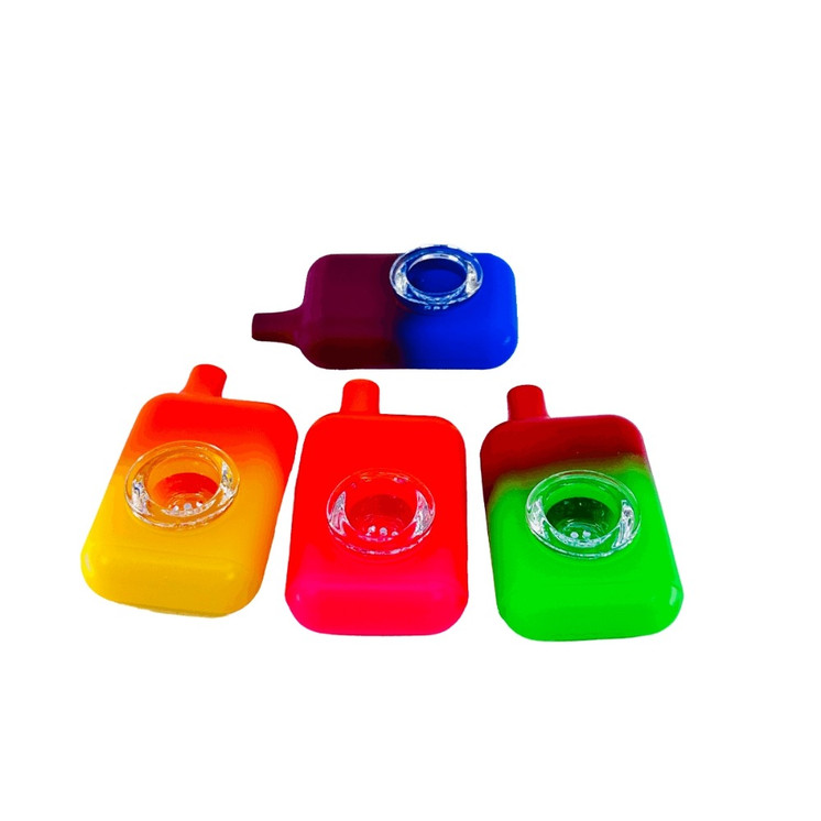 Silicone Handpipe 3 Inche- Elfpuff (H273)