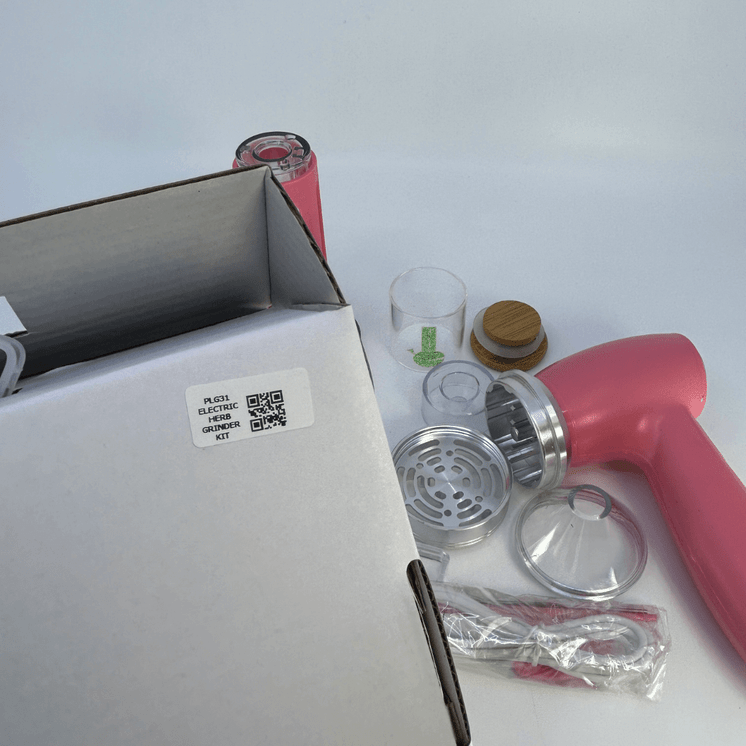 Electric Herb Grinder Kit -Pink