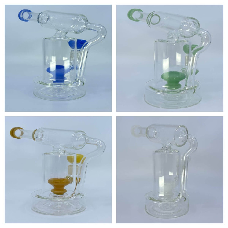 Waterpipe - 8 Inch - Telescope With Showerhead Perc