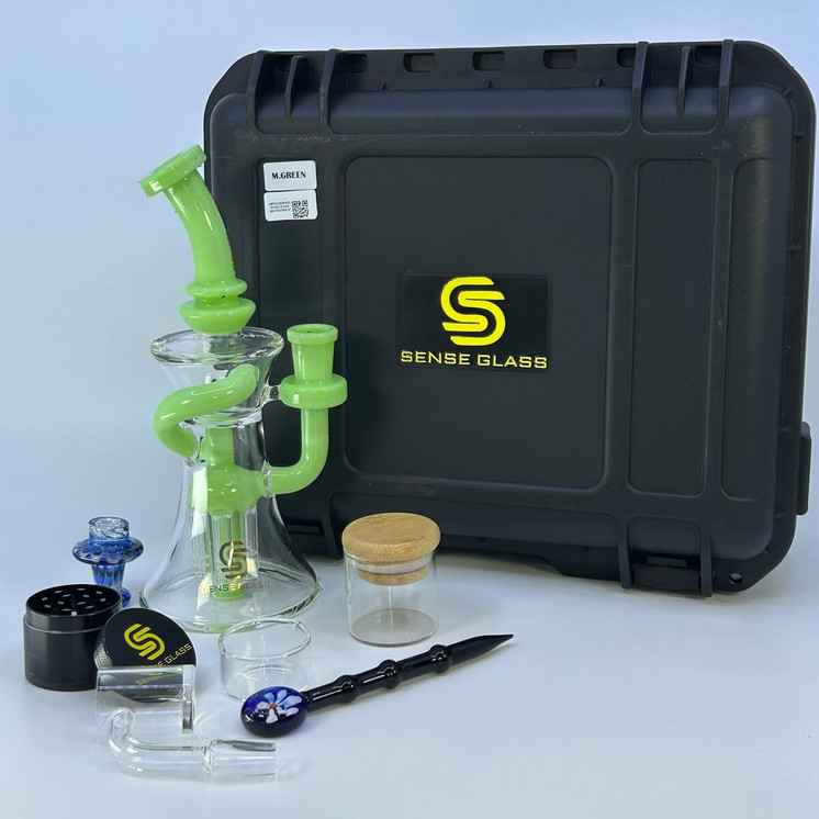 Sense Glass Recycler Waterpipe - 8 Inch Kit - WPSC2868