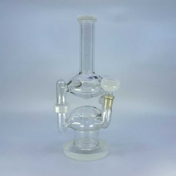 WPAG151 - 11 Inch Waterpipe - Color Rim Recycler