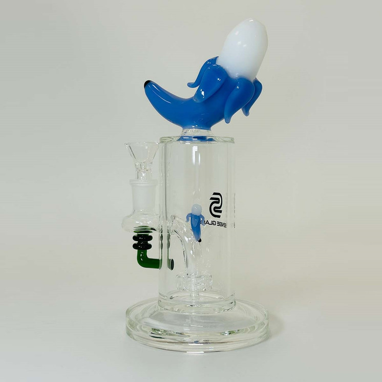 Sense Glass Banana Waterpipe With Matrix Perc - 8 Inch - WPVC185