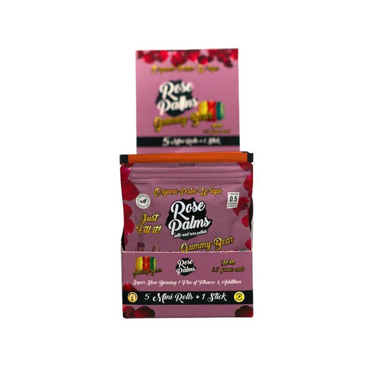 Rose Palms Wraps Mini Rolls - 5 Counts Per Pack - 20 Packs Per Box