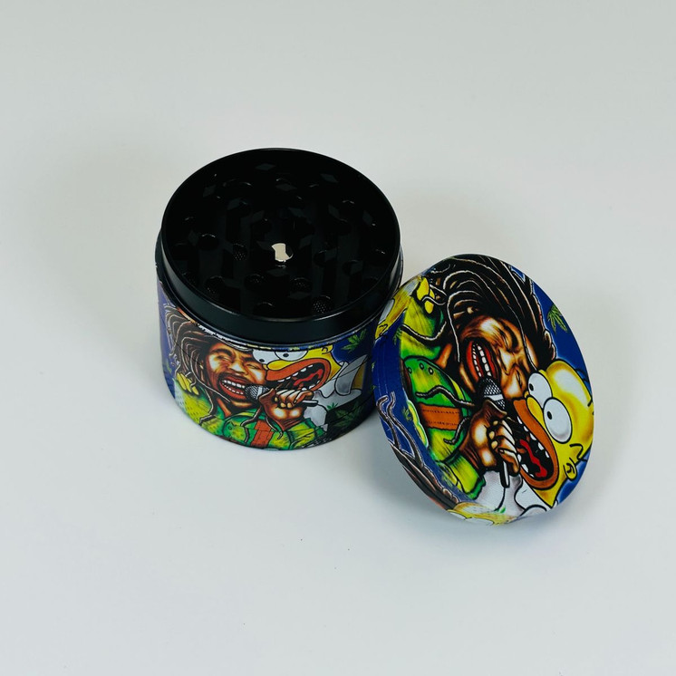 Grinder 50mm - 4 Parts - Bob Marley - Assorted 7