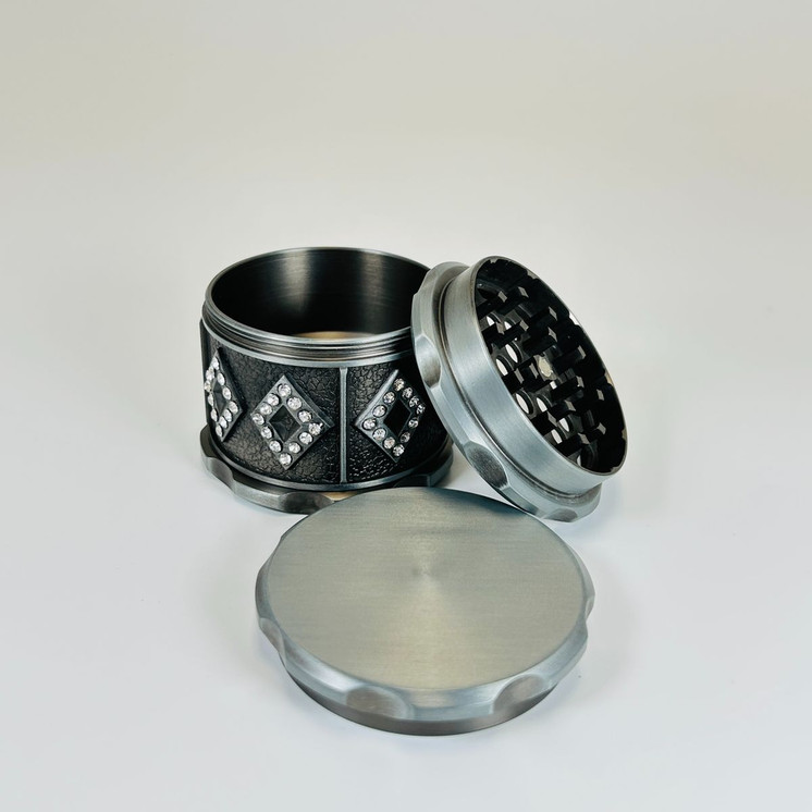 Grinder Heavy - 55mm - 4 Parts - With brass Assorted Colors