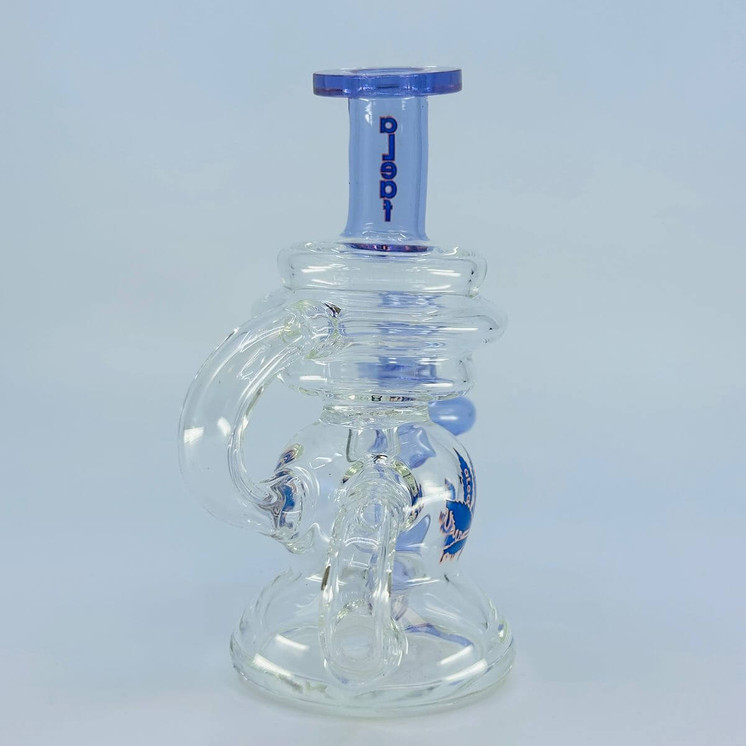 Aleaf Waterpipe - the Recycler Spinner Kit With - 25mm Banger - Blue