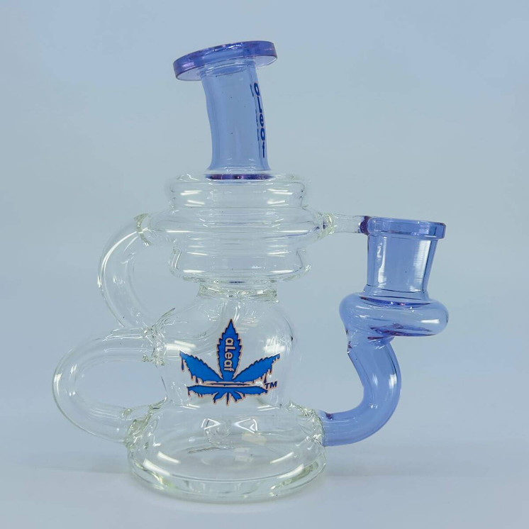 Aleaf Waterpipe - the Recycler Spinner Kit With - 25mm Banger - Blue
