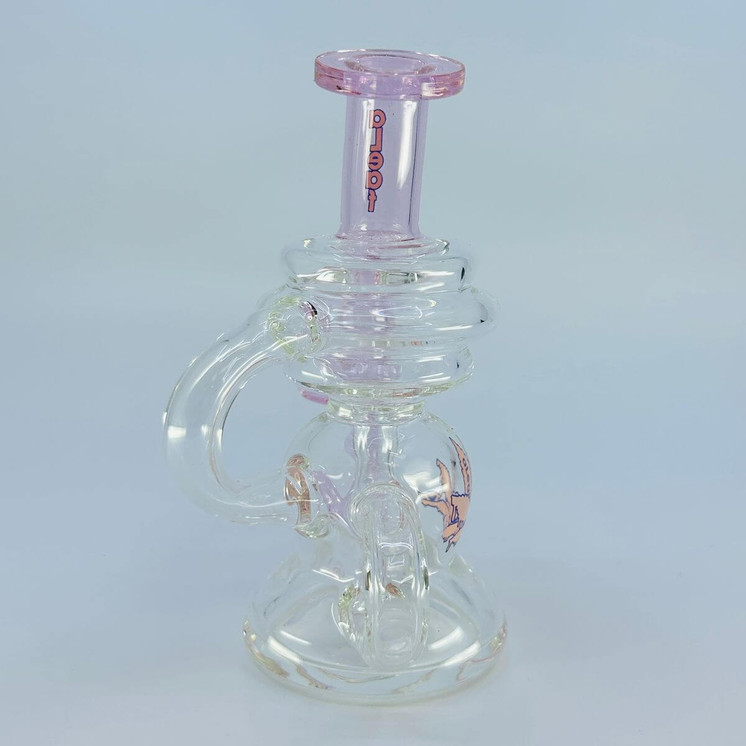 Aleaf Waterpipe - the Recycler Spinner Kit With - 25mm Banger - Pink