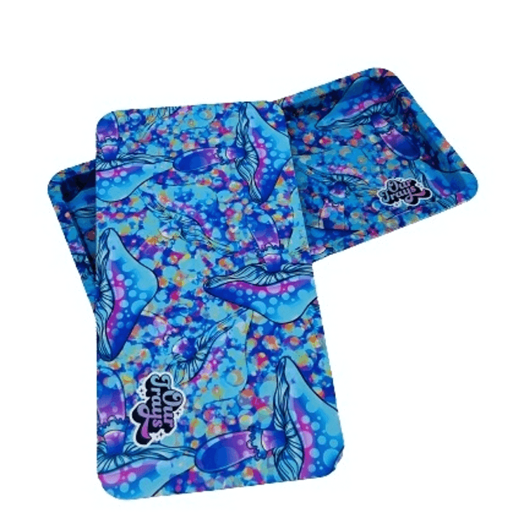 Our Trays - Psychedelic Design - 5" X 10" Inch With Magnetic Medium