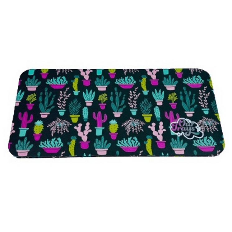 Our Trays - Psychedelic Design - 5" X 10" Inch With Magnetic Medium