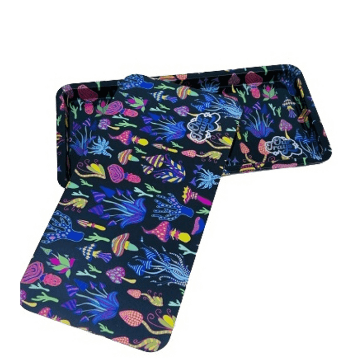Our Trays - Psychedelic Design - 5" X 10" Inch With Magnetic Medium