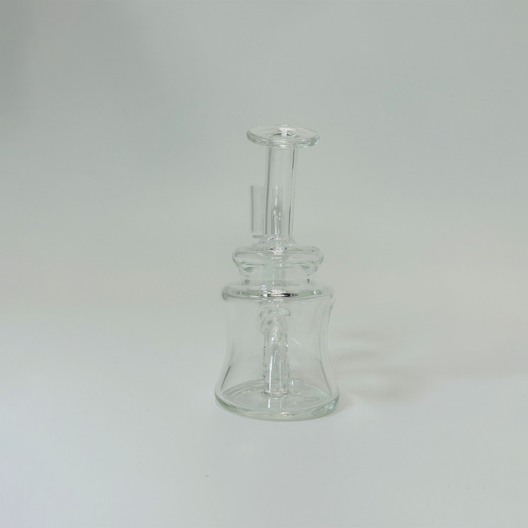 WPFC5 - 4 Inch Mini Waterpipe - With Banger - Assorted Colors