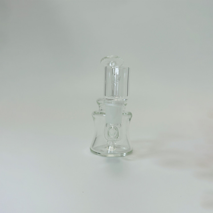 WPFC5 - 4 Inch Mini Waterpipe - With Banger - Assorted Colors