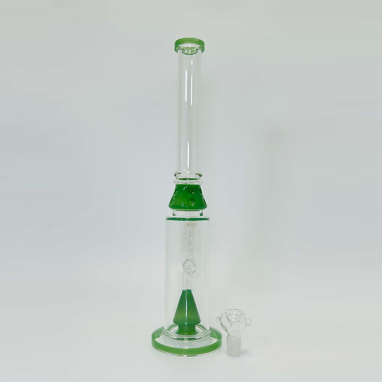 Waterpipe With Cone Inline Perc - 15 Inch - WPHG208