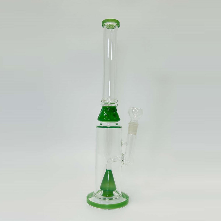 Waterpipe With Cone Inline Perc - 15 Inch - WPHG208