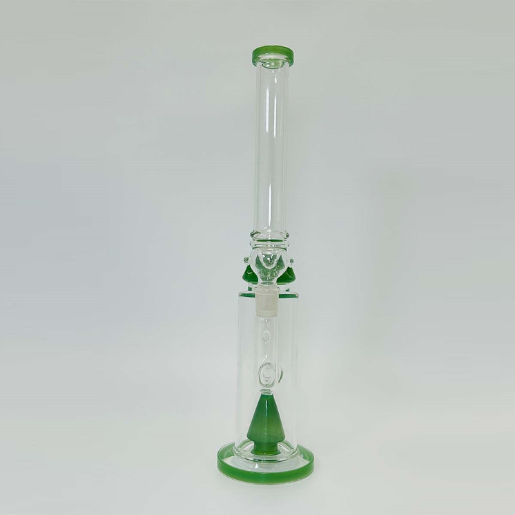 Waterpipe With Cone Inline Perc - 15 Inch - WPHG208
