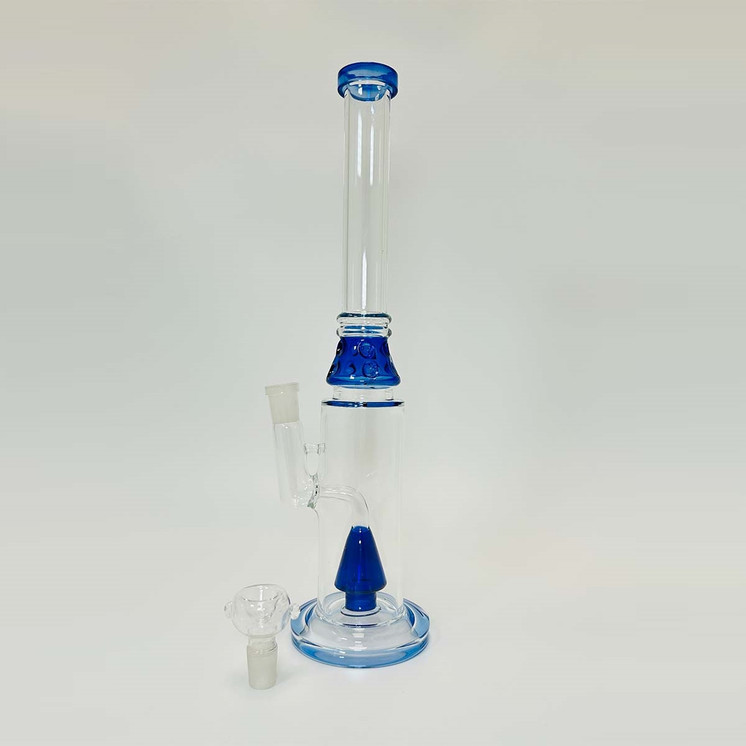 Waterpipe With Cone Inline Perc - 15 Inch - WPHG208