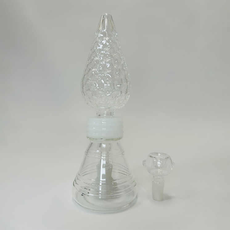 Beaker Waterpipe - 8 Inch With Showerhead Perc