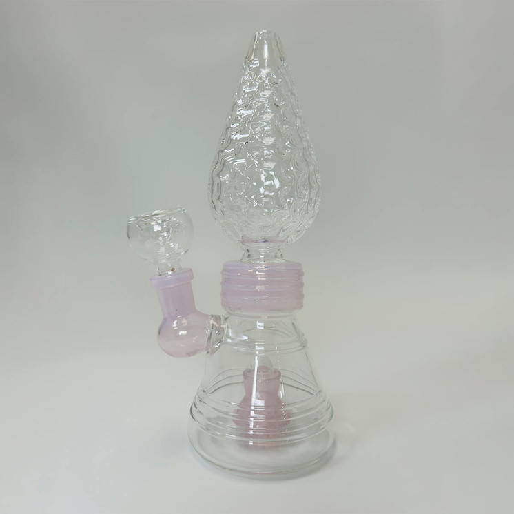 Beaker Waterpipe - 8 Inch With Showerhead Perc