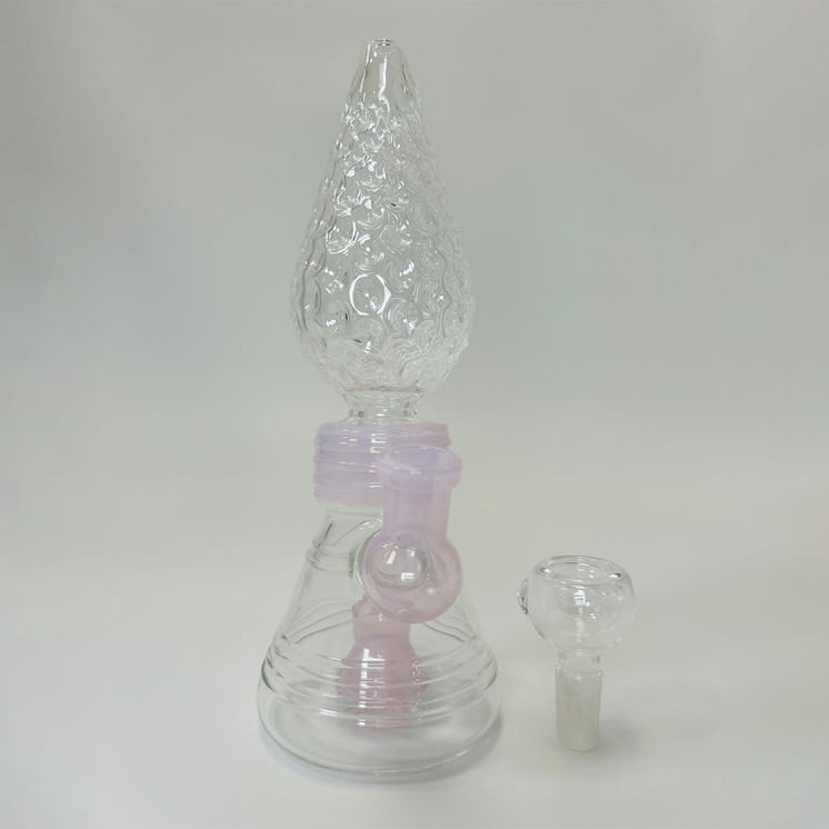 Beaker Waterpipe - 8 Inch With Showerhead Perc