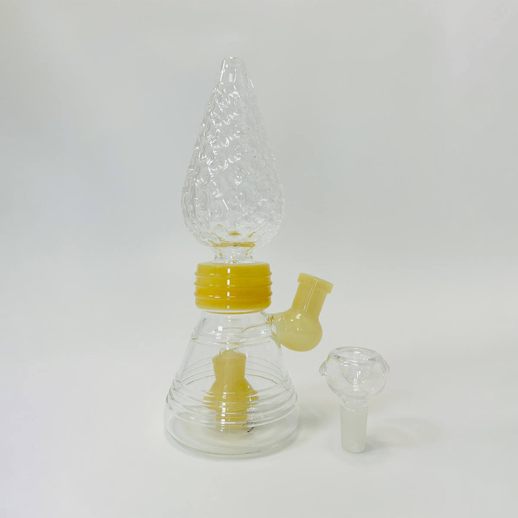 Beaker Waterpipe - 8 Inch With Showerhead Perc