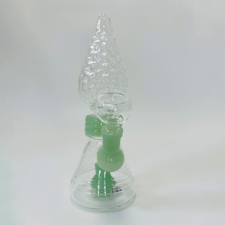 Beaker Waterpipe - 8 Inch With Showerhead Perc