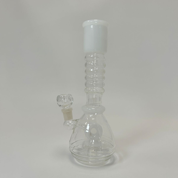 Slime Mouthpiece Waterpipe With Donut Perc - 9 Inch - WPTS15