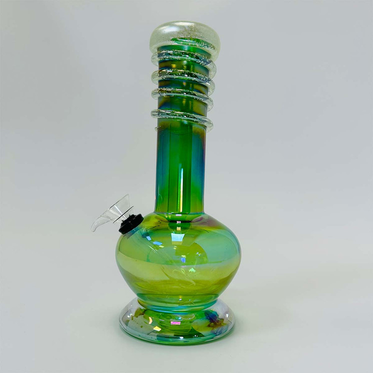 Glass Waterpipe - 9 Inch - Ray-K-52 - WPRT24