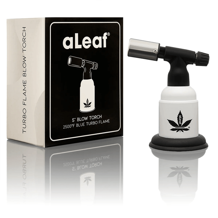 Aleaf Blow Torch - 5” Inch - 2500 Degree Blue Turbo Flame