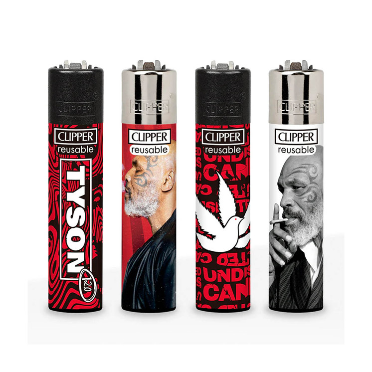 Tyson Clippers Lighters - 48 Counts Per Display