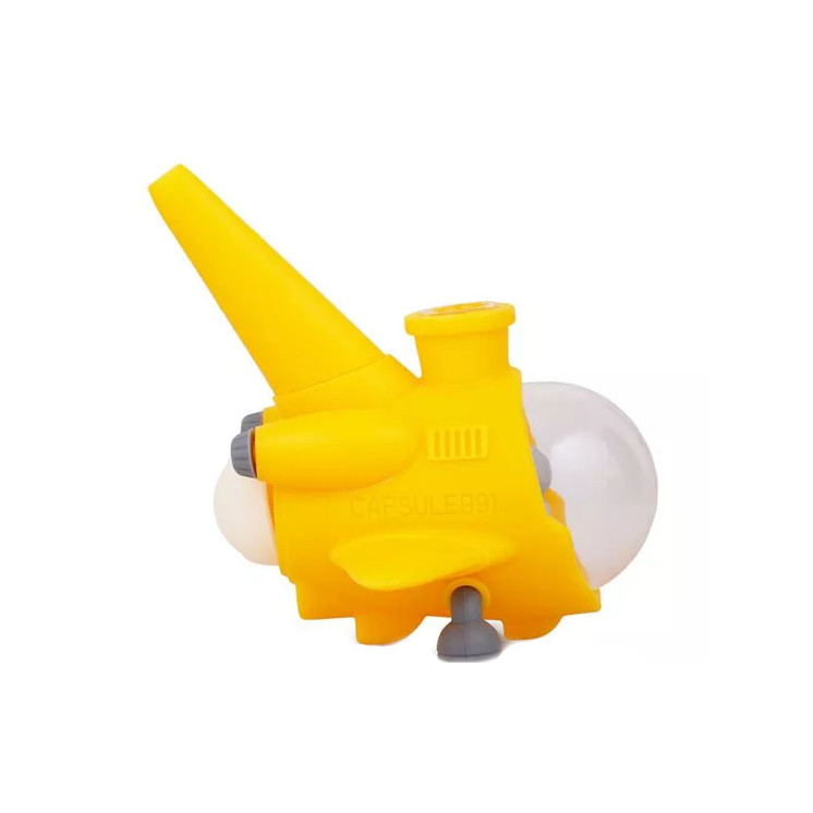 Capsule991 Space Silicone Leg Bubbler - 6 Inch - Assorted Colors - SL5050