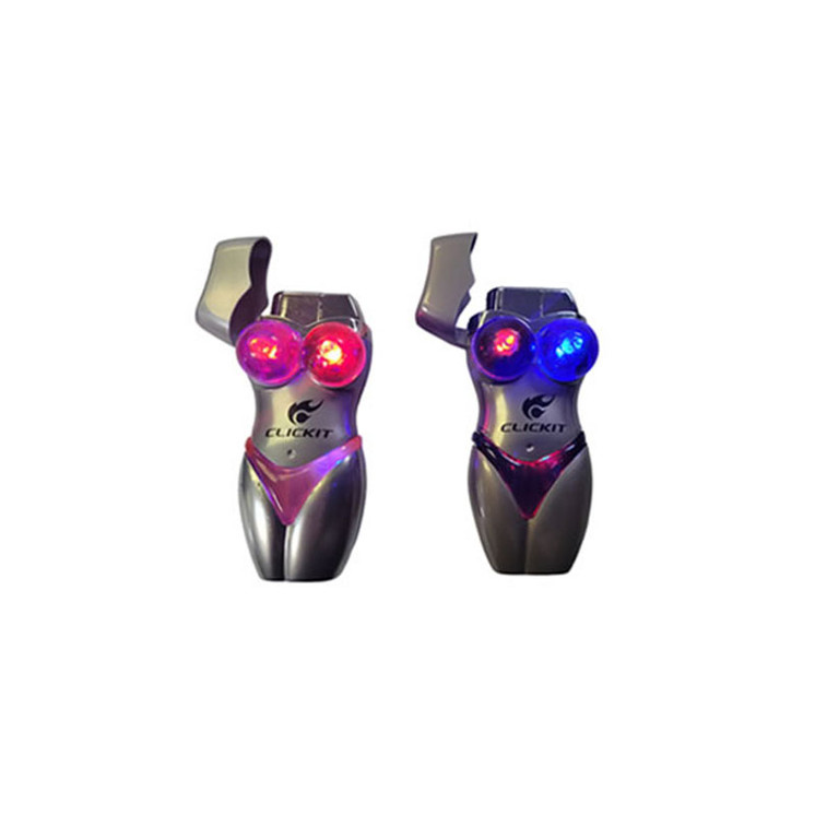 Clickit Lighter - Bikini Boob Design - 20 Counts Per Display - GH6212
