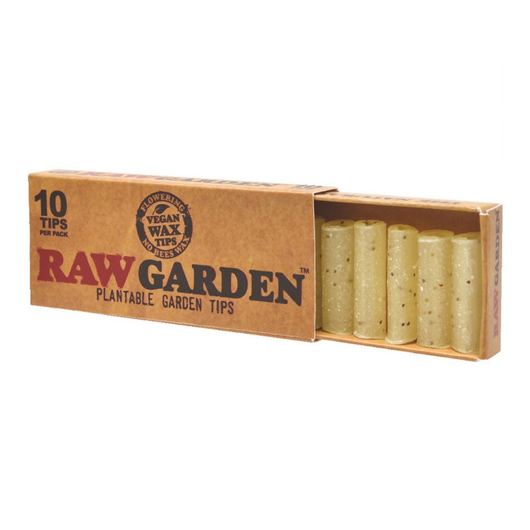 Raw Garden Tips - 10 Counts Per Pack - 20 Counts Per Box