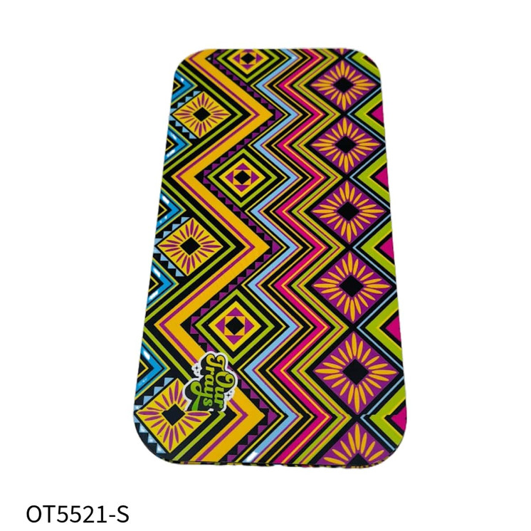 Our Trays 8 x 4 Inch Small Tray - Psychedelic Design - With Magnetic Lid-OT5521