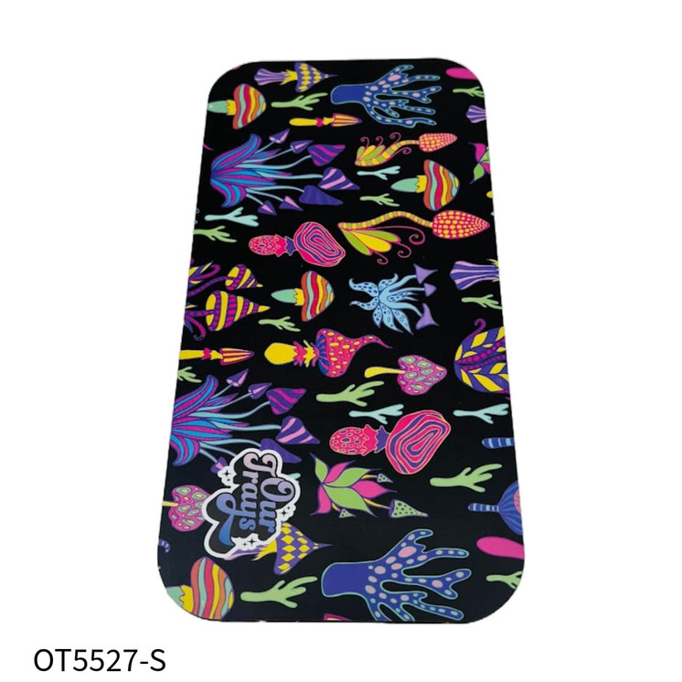 Our Trays 8 x 4 Inch Small Tray - Psychedelic Design - With Magnetic Lid-OT5527