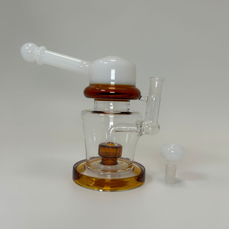 Waterpipe - 8 inches - Telescope With Showerhead Perc