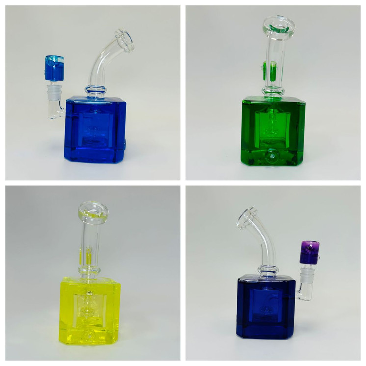 Waterpipe - 7 Inches - Glycerin With Showerhead Perc