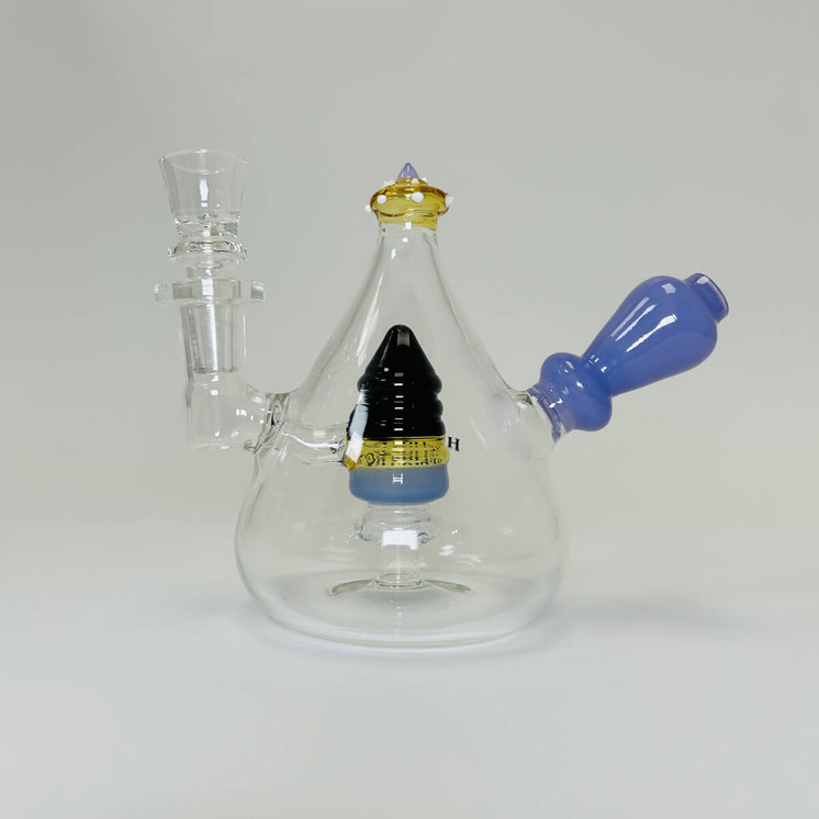 Waterpipe 6" Inch - Pyramid With Hive Showerhead