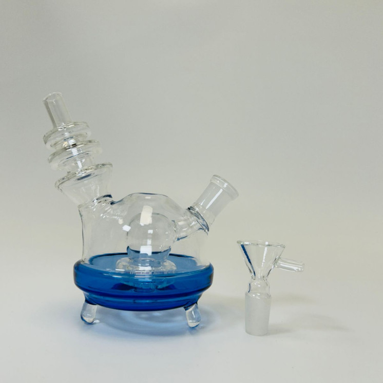 Waterpipe 5 Inches - Ufo - Assorted Colors-Blue