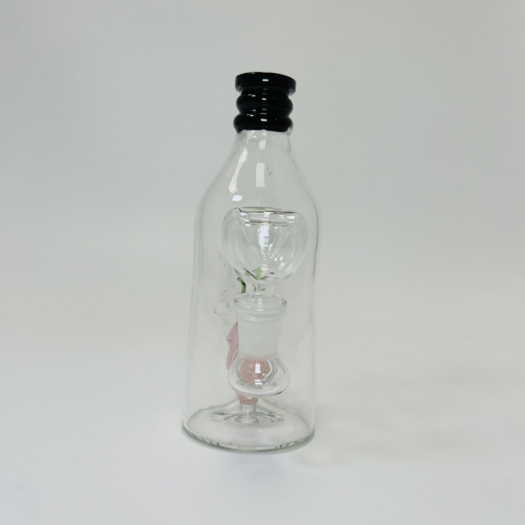 Waterpipe 7" INCH - Bottle With Pineapple Perc