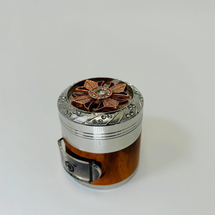 Grinder Spinnable Mix Diamond With Drawer -63mm- 4 Part- Per Pc- Sd-117