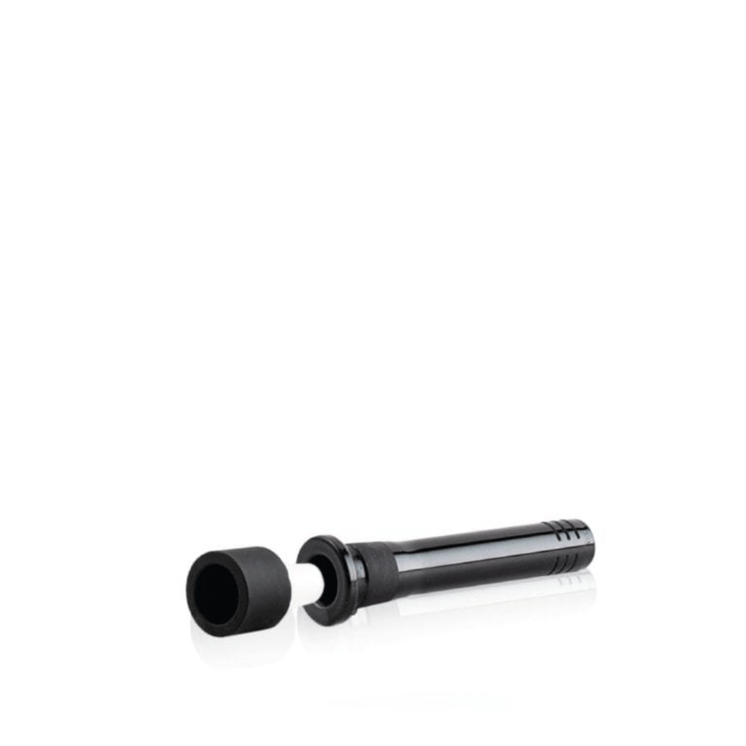 Playboy by Ryot - Traveler Ceramic  Waterpipe - 9-inch by 4-inch -Black