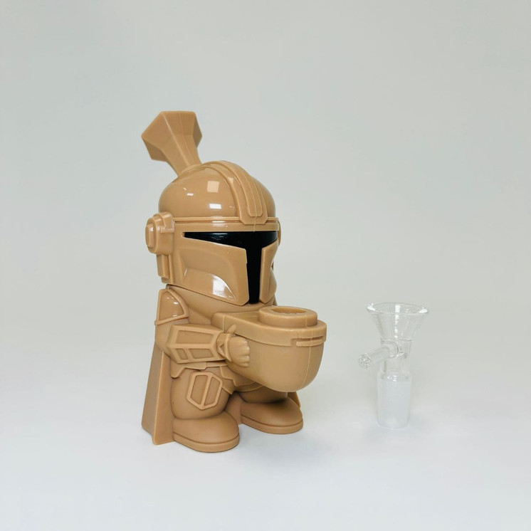 Waterpipe 6-inch Silicone - Mandalorian Star War - Sl5045