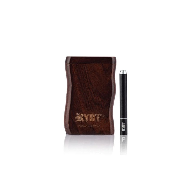 Ryot Wooden Magnetic Dugout With Maching One -hitter Small-WALNUT