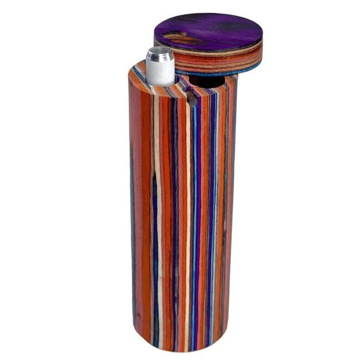 Dugout 4-inch Colorful Wooden Round With One Hitter