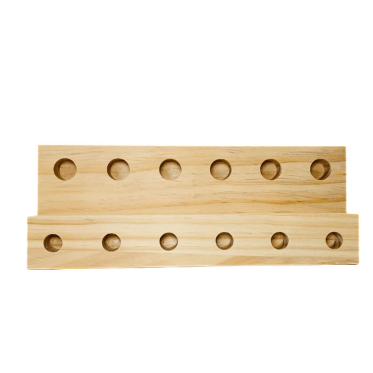 Display Only 10-inch Wood 12 Per Holes