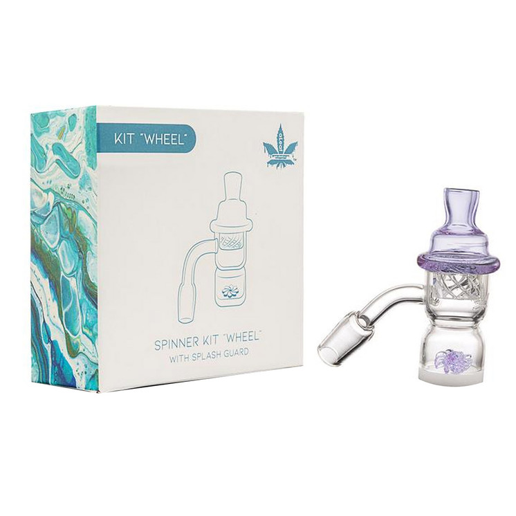 Aleaf Spinner Kit Wheel with Splash Guard - 14 mm - 90 Degree