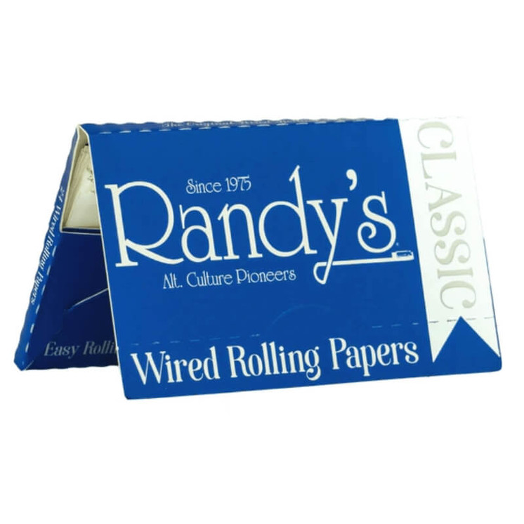 Randys Classic Papers - 77 mm - 25 Counts Per Box - Silver